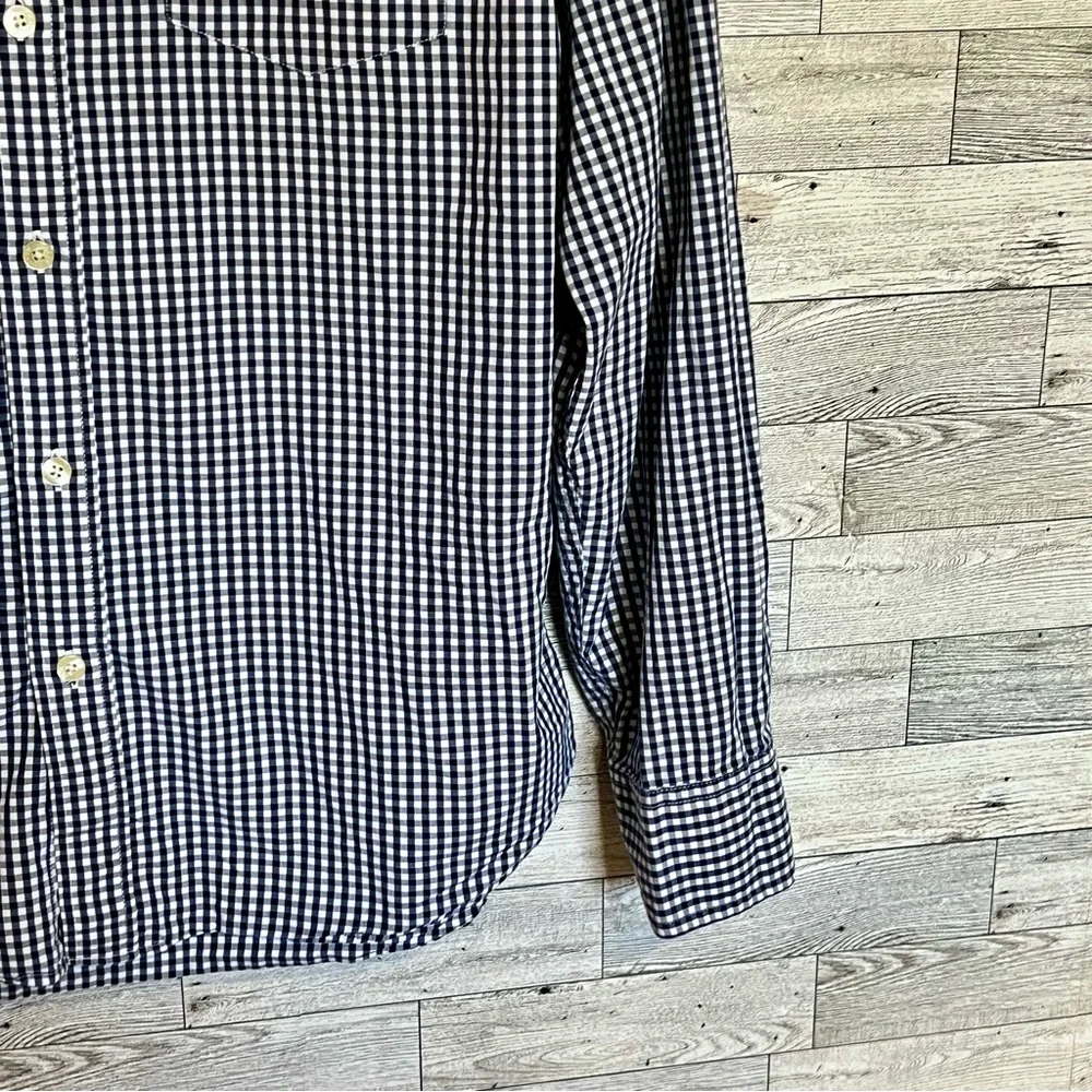 J. Crew Tailored Fit Washed Casual Long‎ Sleeve Button Down Shirt Men’s Size Med